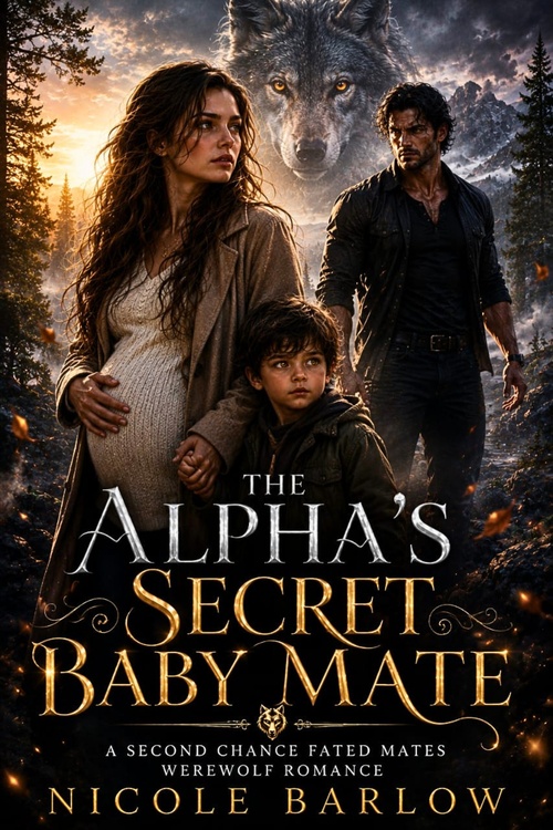 Couverture ebook de The Alpha's Secret Baby Mate, de Nicole Barlow