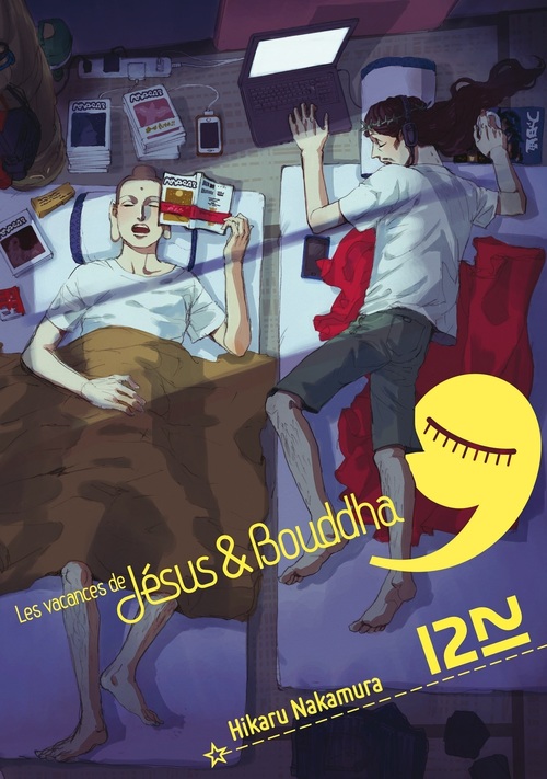 Couverture ebook de Les vacances de Jésus & Bouddha - tome 9, de Hikaru Nakamura
