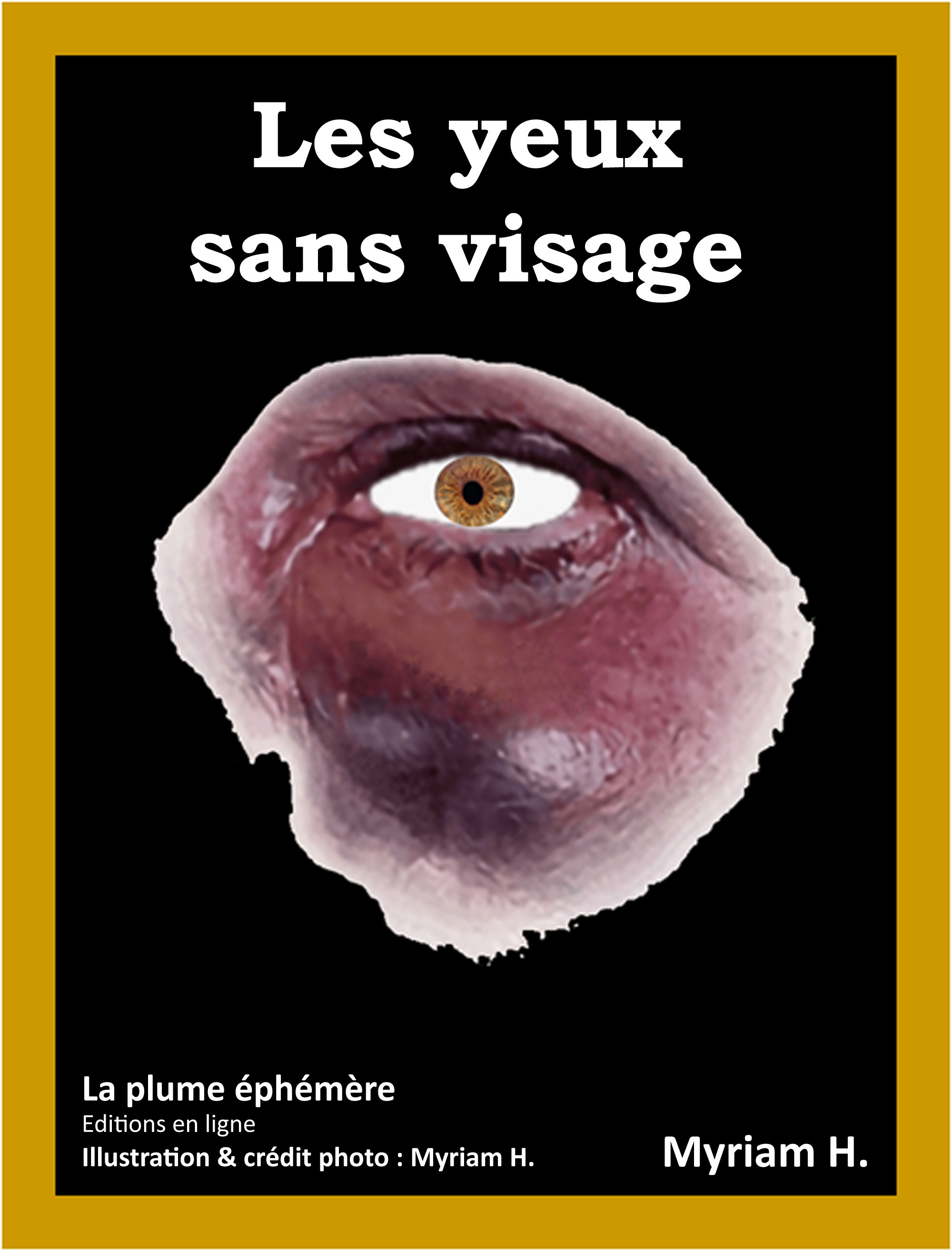 ebook cover of Les yeux sans visage, by Myriam H.