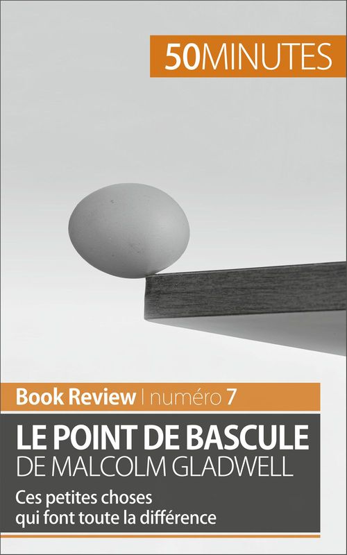 Couverture ebook de Le point de bascule de Malcolm Gladwell, de Anastasia Samygin-cherkaoui