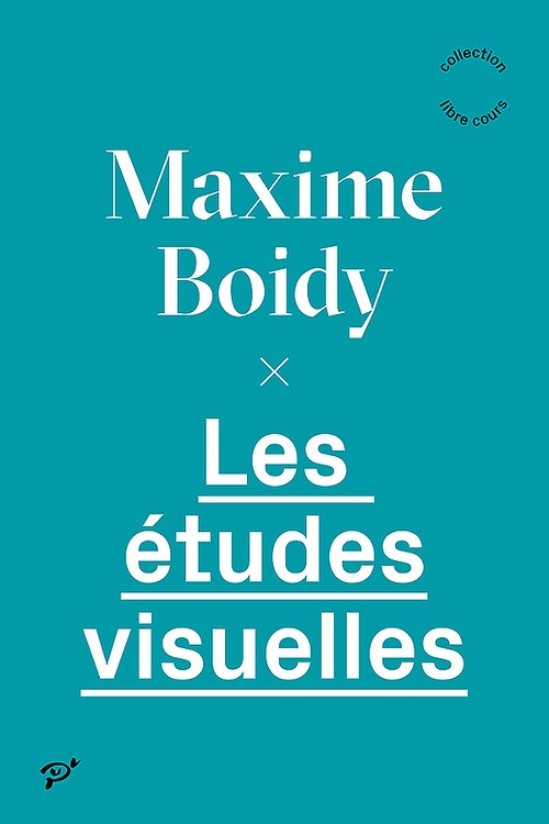 ebook cover of Les études visuelles, by Maxime Boidy