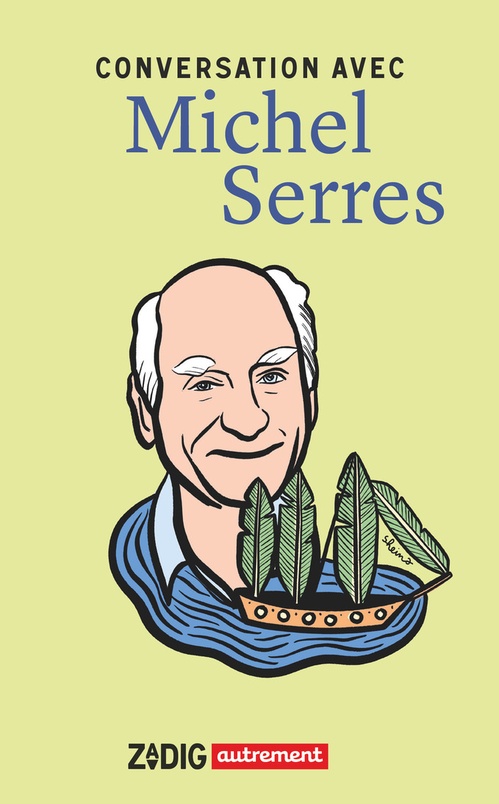 Couverture ebook de Conversation avec Michel Serres, de Michel Serres