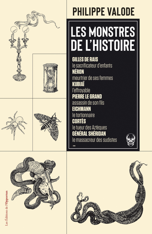 Couverture ebook de Les monstres de l'Histoire, de Philippe Valode