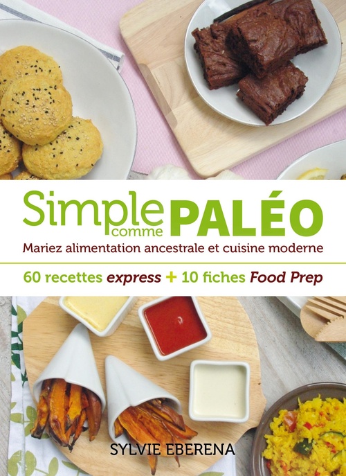 Couverture ebook de Simple comme paléo, de Sylvie Eberena