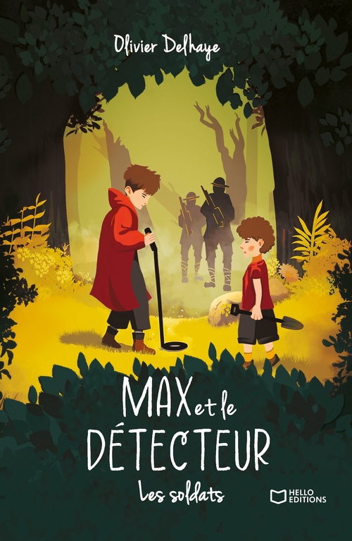 Couverture ebook de Max et le Détecteur - Tome II : Les soldats, de Olivier Delhaye
