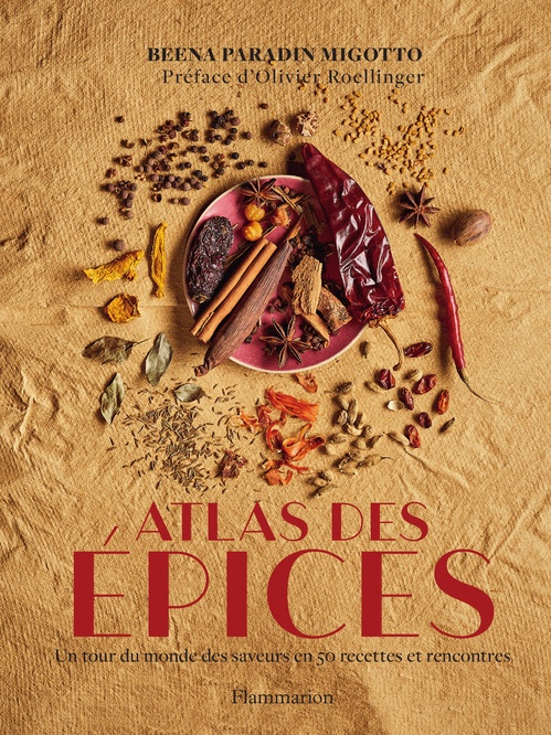 ebook cover of Atlas des épices, by Beena Paradin Migotto