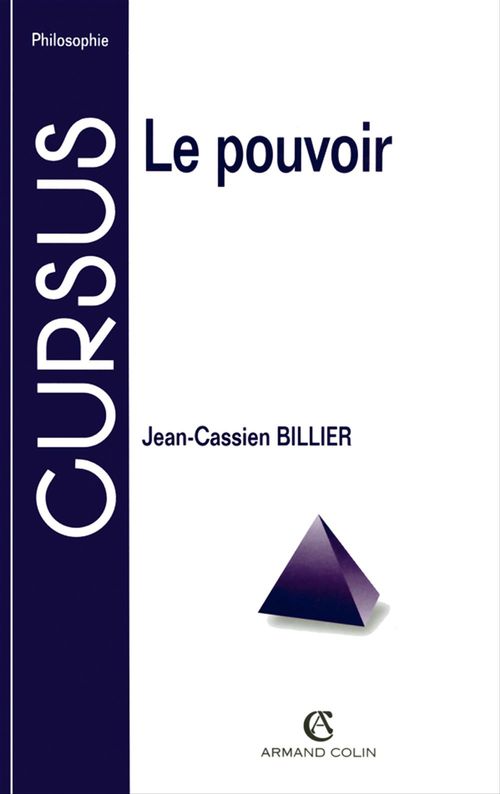 Couverture ebook de Le pouvoir, de Jean-Cassien Billier