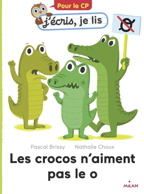 ebook cover of Les crocos n'aiment pas le o, by Pascal Brissy