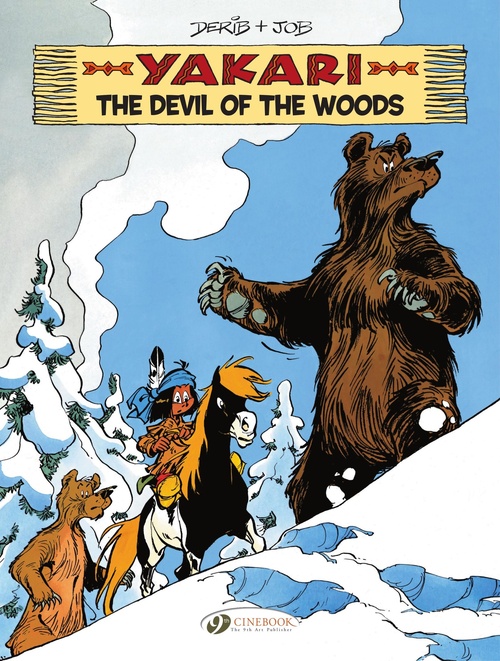 Couverture ebook de Yakari - Volume 19 - The Devil of the Woods, de Job