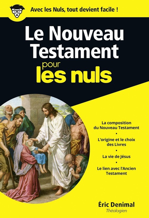 Couverture ebook de Le nouveau testament poche pour les nuls, de Eric Denimal