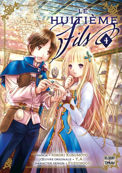 Couverture ebook de Le Huitième fils T04, de Y.A