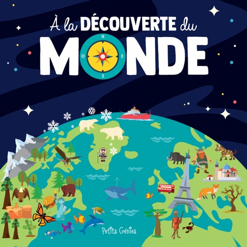Couverture ebook de A la découverte du monde, de Maud Brougère, Claire Chabot
