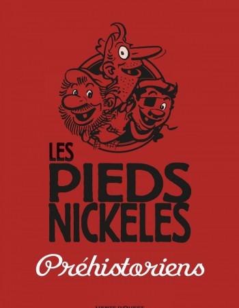ebook cover of Les Pieds Nickelés préhistoriens, by Monsieur René Pellos, Roland de Montaubert