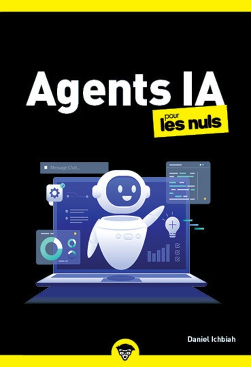 ebook cover of Agents IA pour les Nuls, by Daniel Ichbiah