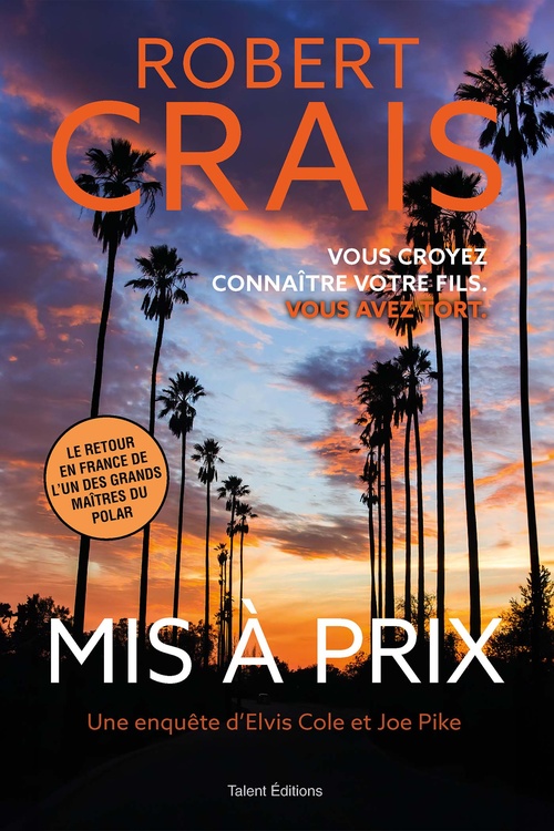 Couverture ebook de Mis à prix - Une enquête d'Elvis Cole et Joe Pike, de Robert Crais