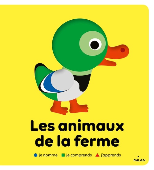 Couverture ebook de Les animaux de la ferme, de Julie Mercier