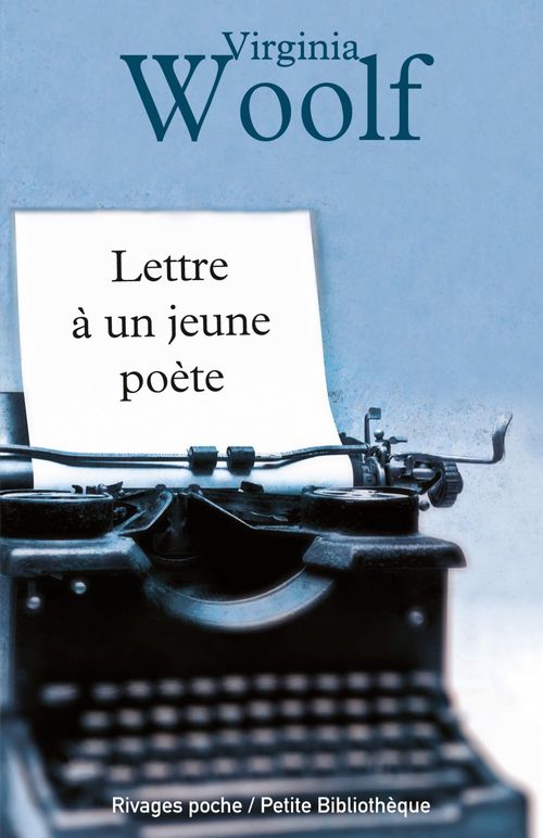ebook cover of Lettre à un jeune poète, by Virginia Woolf