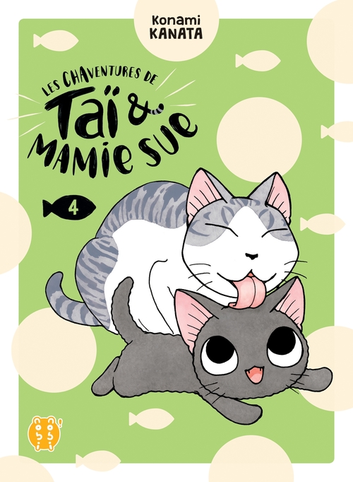 Couverture ebook de Les Chaventures de Taï et Mamie Sue T04, de Konami Kanata
