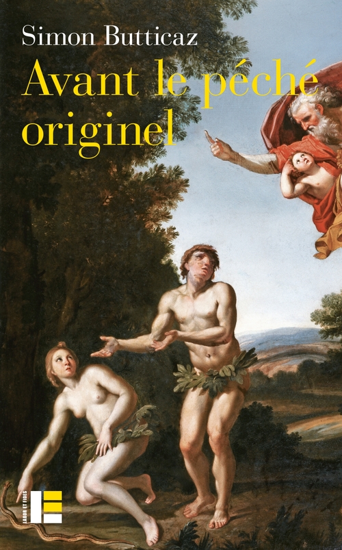 Couverture ebook de Avant le péché originel, de Simon Butticaz