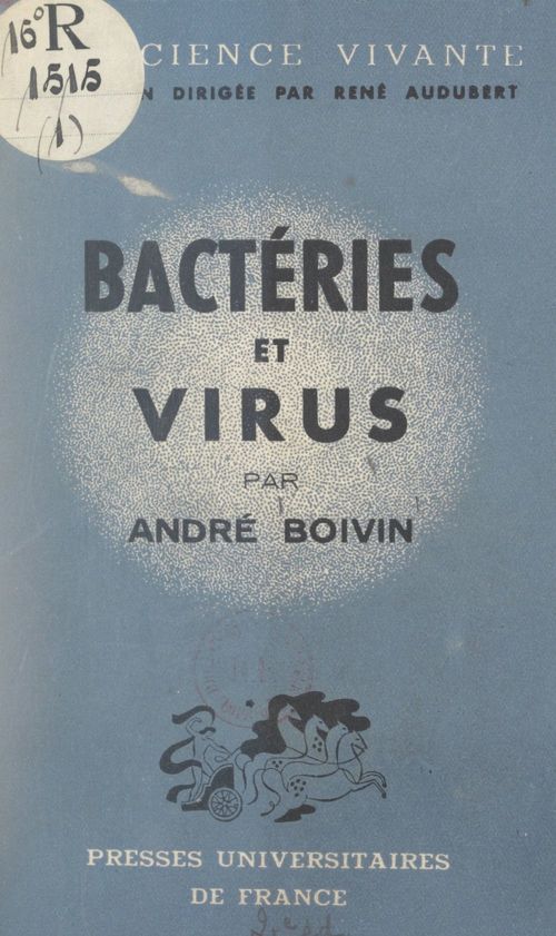 ebook cover of Bactéries et virus, by Andre Boivin
