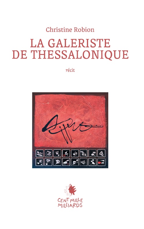 Couverture ebook de La galeriste de Thessalonique, de Christine Robion