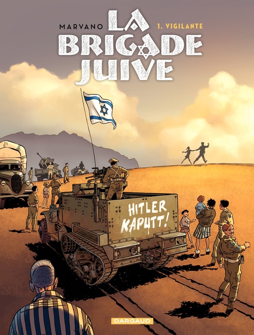 Couverture ebook de La Brigade juive - Tome 1 - Vigilante, de Marvano