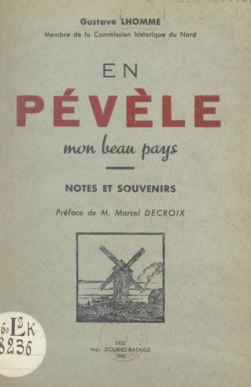 ebook cover of En Pévèle, mon beau pays, by Gustave Lhomme