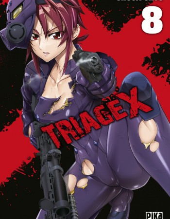 Couverture ebook de Triage X T08, de Shouji Sato
