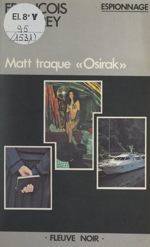Couverture ebook de Matt traque Osirak, de François Chabrey