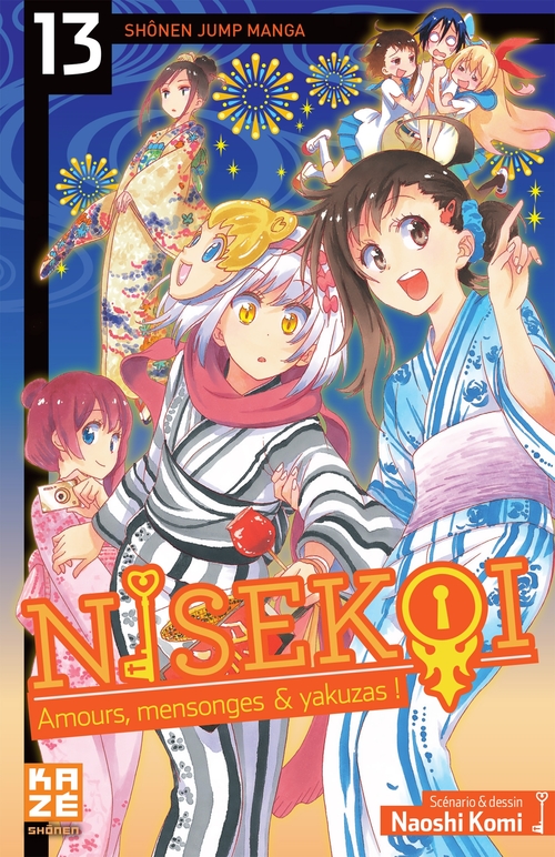 Couverture ebook de Nisekoi - Amours, mensonges et yakuzas ! T13, de Naoshi Komi
