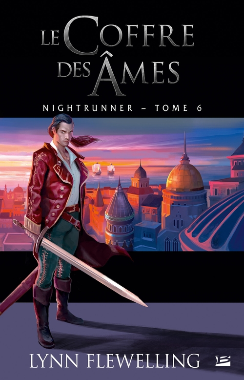 ebook cover of Nightrunner, T6 : Le Coffre des âmes, by Lynn Flewelling, Constance De Mascureau