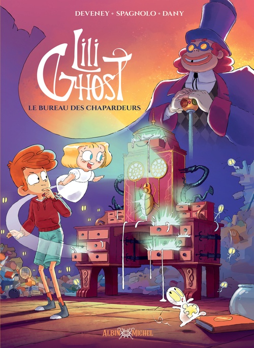 ebook cover of Lili Ghost - tome 2 - Le Bureau des chapardeurs, by Sébastien Spagnolo, David Dany