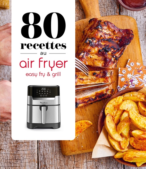 ebook cover of 80 recettes au Air Fryer - Easy Fry & Grill, by Pauline Dubois-Platet