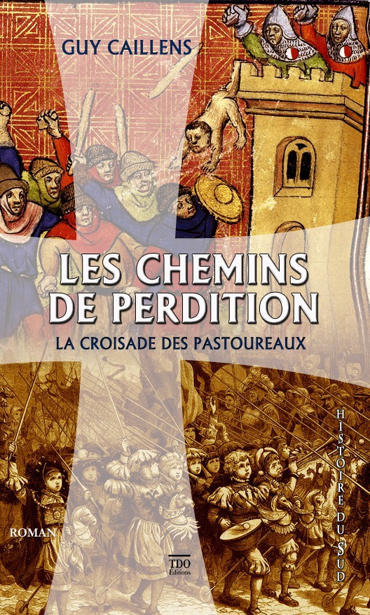 Couverture ebook de Les chemins de perdition, de Guy Caillens