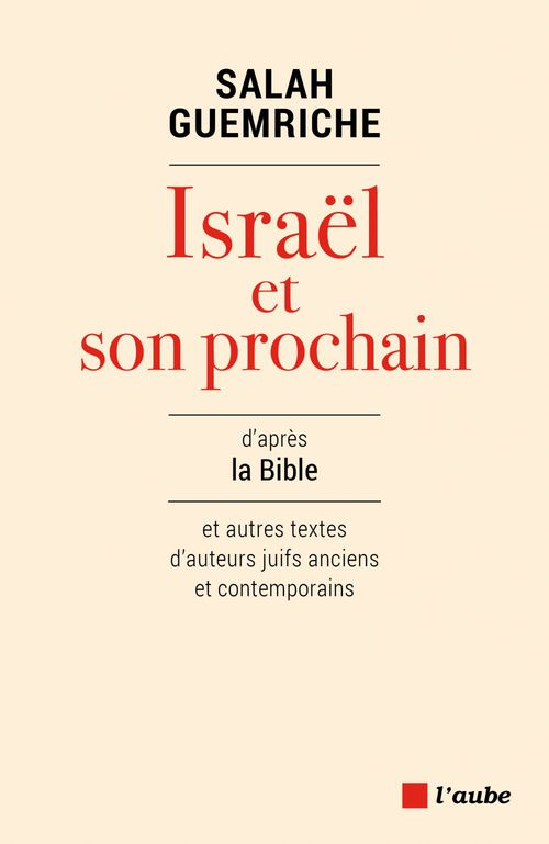 Couverture ebook de Israël et son prochain, de Salah Guemriche