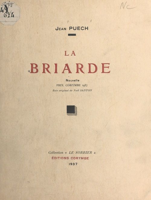 Couverture ebook de La Briarde, de Jean Puech