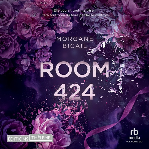 audiobook cover of Room 424, by Morgane Bicail