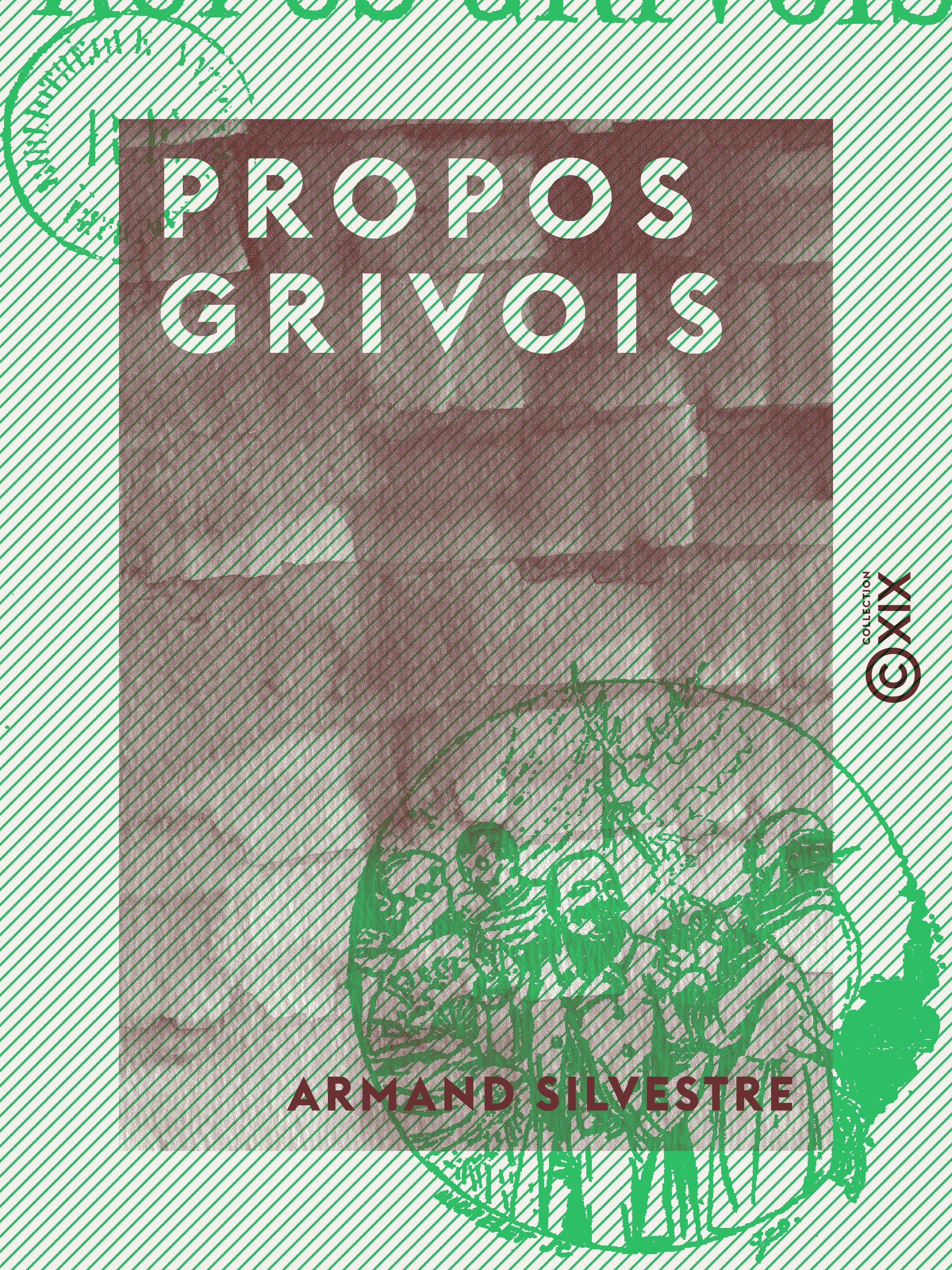 ebook cover of Propos grivois, by Armand Silvestre