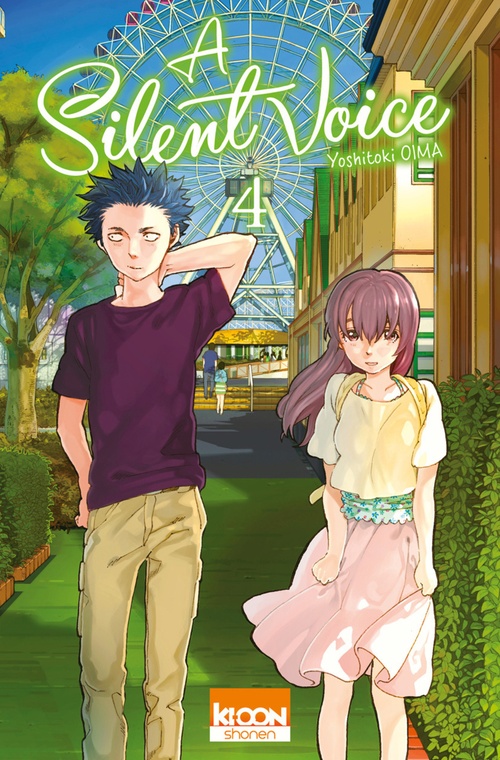 ebook cover of A Silent Voice T04, by Yoshitoki Oima