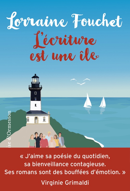 ebook cover of L'Écriture est une île, by Lorraine Fouchet