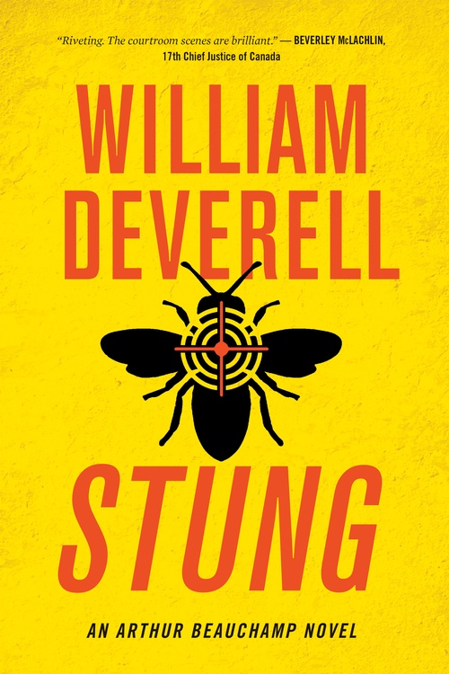 ebook cover of Stung, by William Deverell
