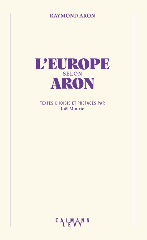 Couverture ebook de L'Europe selon Aron, de Raymond Aron