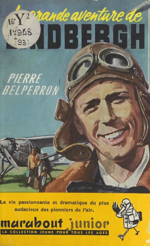 ebook cover of La grande aventure de Lindberg, by Pierre Belperron
