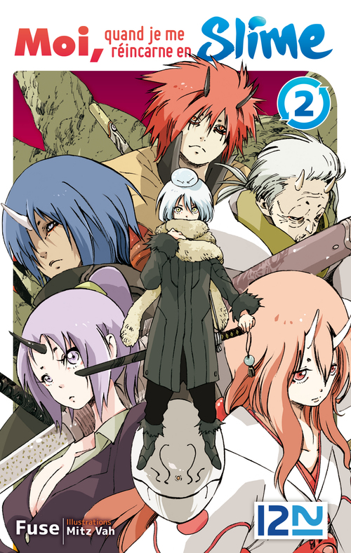 ebook cover of Moi, quand je me réincarne en Slime - tome 2 (Novel), by Fuse, Vah Mitz