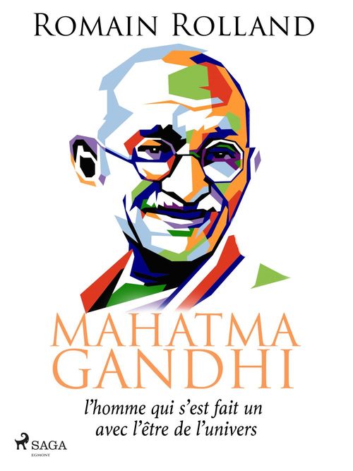 ebook cover of Mahatma Gandhi, by Romain Rolland