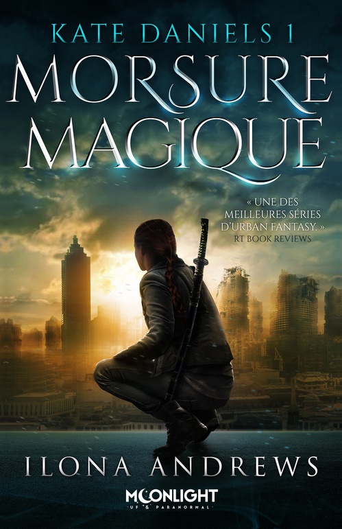 ebook cover of Morsure Magique, by Ilona Andrews