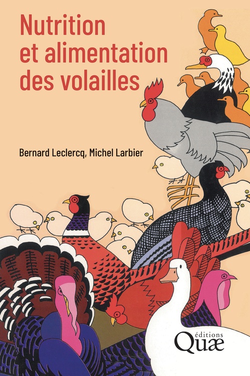 Couverture ebook de Nutrition et alimentation des volailles, de Michel Larbier, Bernard Leclercq