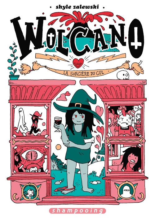 ebook cover of Wolcano, la Sorcière du cul, by Shyle Zalewski