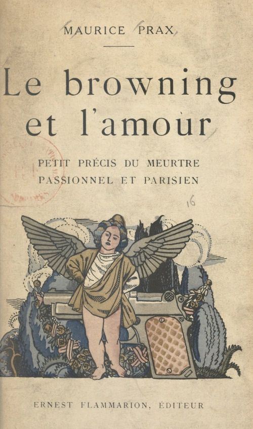 Couverture ebook de Le browning et l'amour, de Maurice Prax