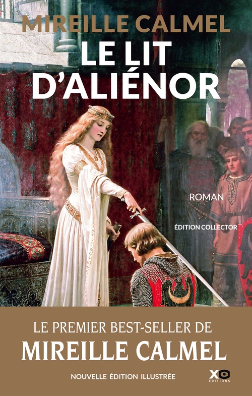 Couverture ebook de Le lit d'Aliénor - édition anniversaire 20 ans, de Mireille Calmel